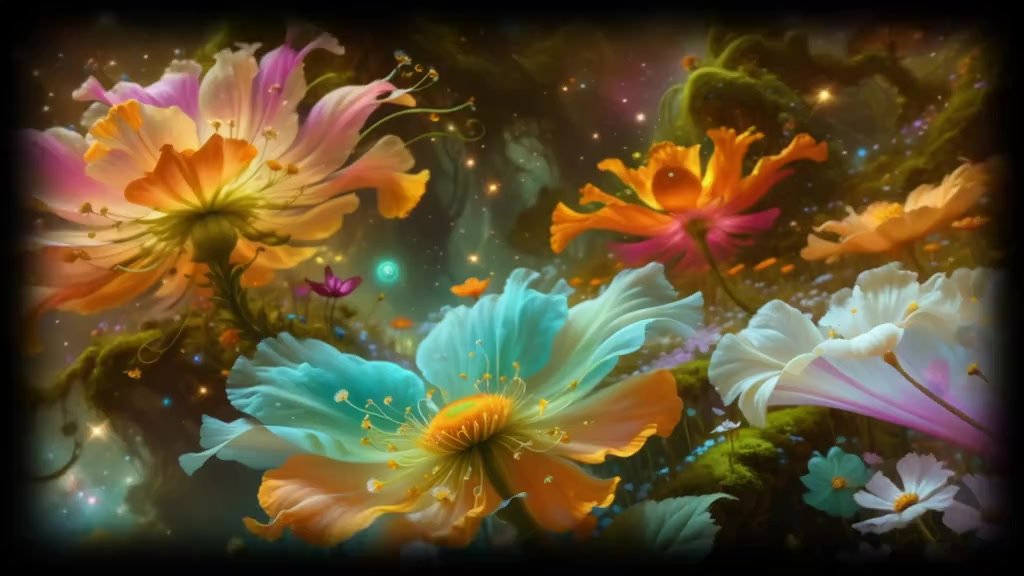 infinidream sample from Storybook Flower Gardens by ARTificialDream