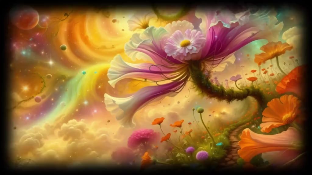 infinidream sample from Storybook Flower Gardens by ARTificialDream