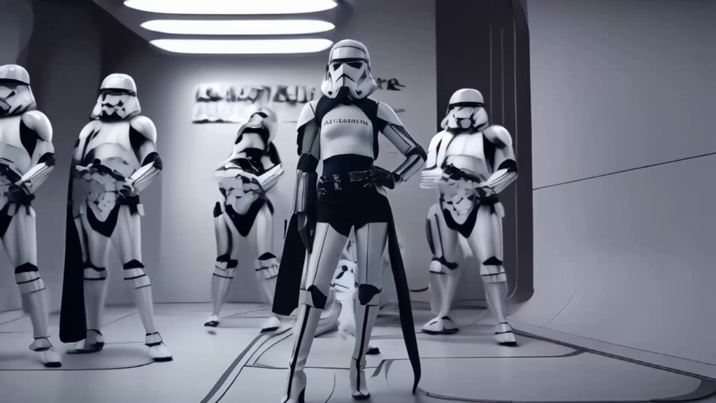 infinidream sample from Star Wars Fashion Show by R0b0tn1k