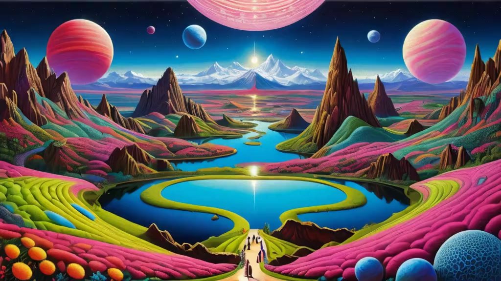 infinidream sample from Neon Candyland by Surrealism Today