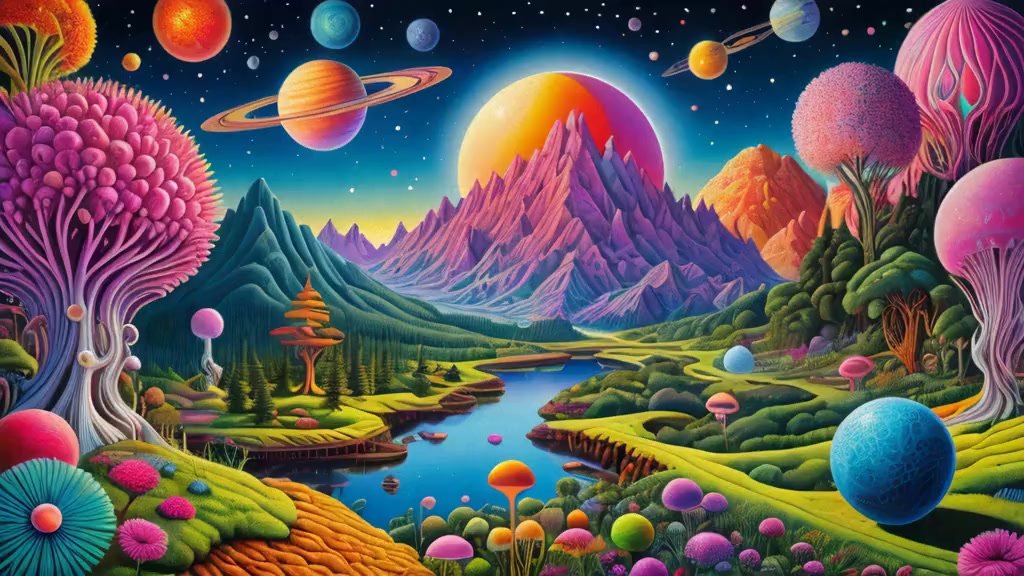 infinidream sample from Neon Candyland by Surrealism Today